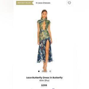 Kim Shui Butterfly Floral Dress